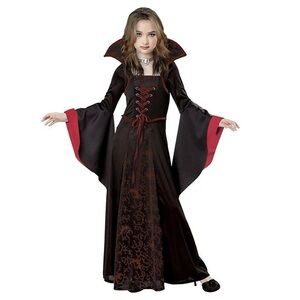 Vampire Queen Gown for Girls. Size L